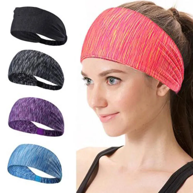 Elastic Striped Headbands Accessories